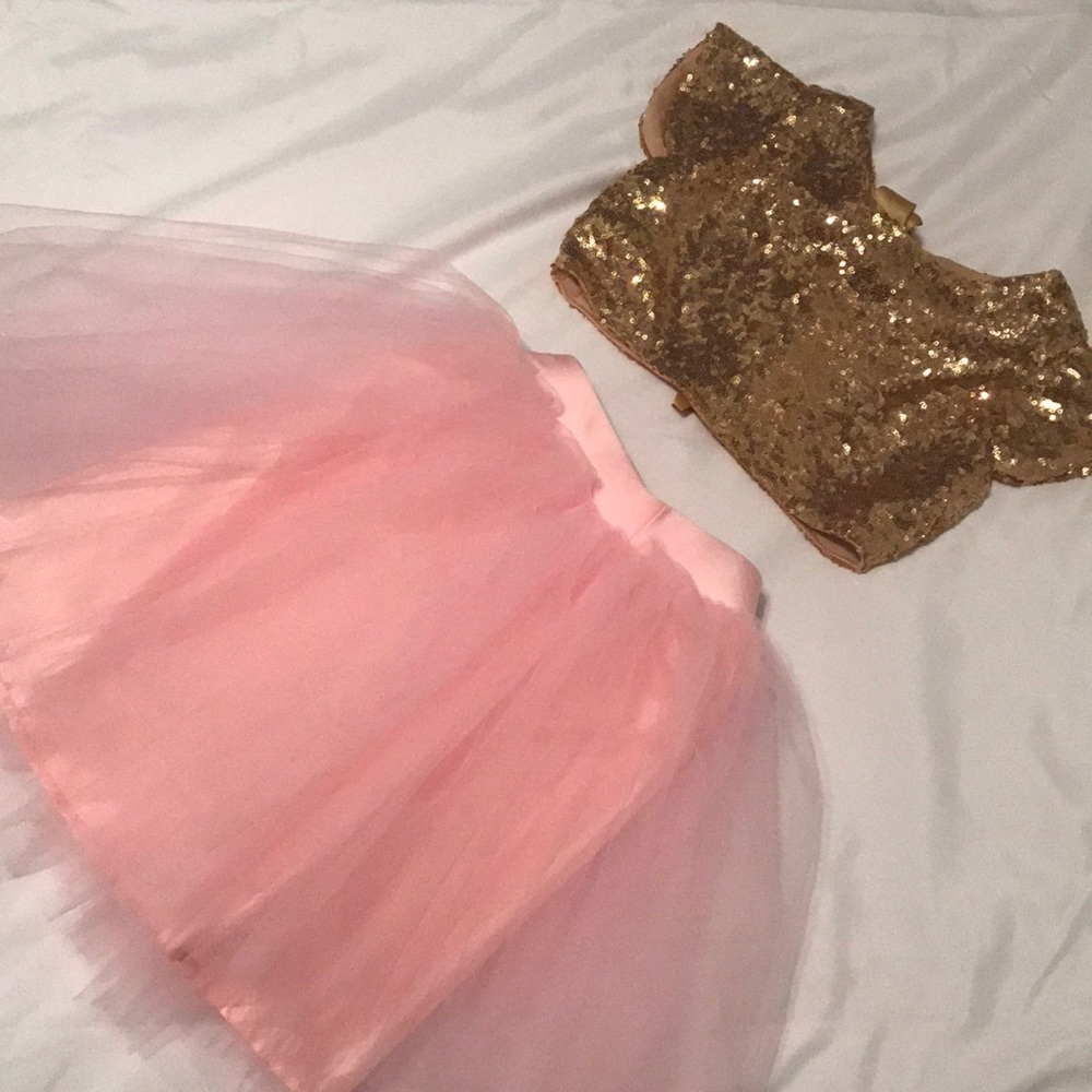Birthday outside tutu&sparkle top